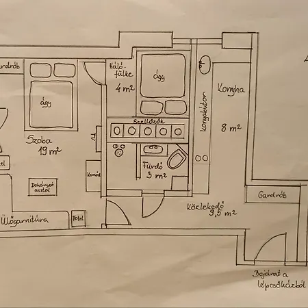 Hunyadi Utcai Garzon Apartment *
